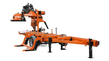 LT50 hydraulic portable sawmill