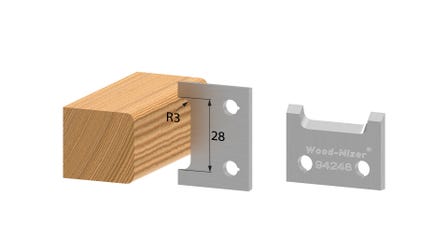 Decking Moulder Knives (Set of 2)