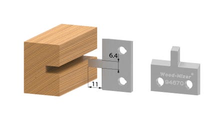 Groove Moulder Knives (Set of 2)