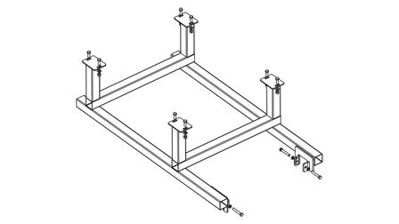 LT15 Stand for Resaw Attachment