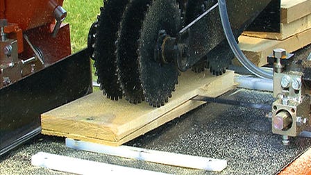 Shingle Belt for Resaw Attachment