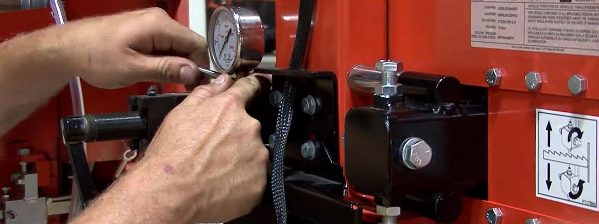 How To Replace Hydraulic Tension Fluid on LT30, LT40, and LT50 Portable Sawmills