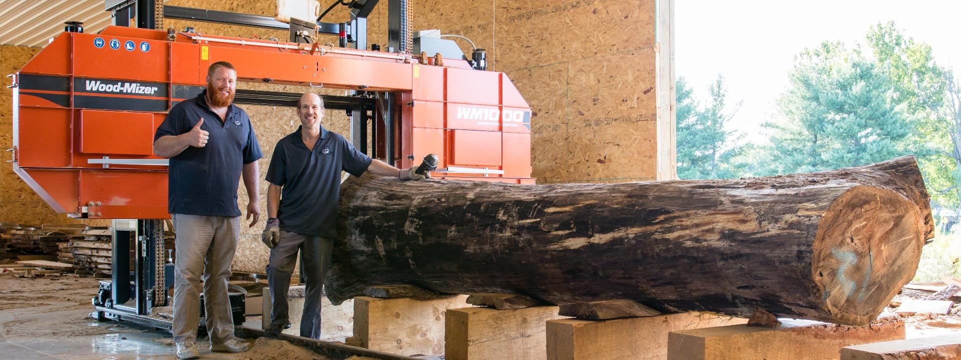 Farming and Sawing Live Edge Slabs in Indiana