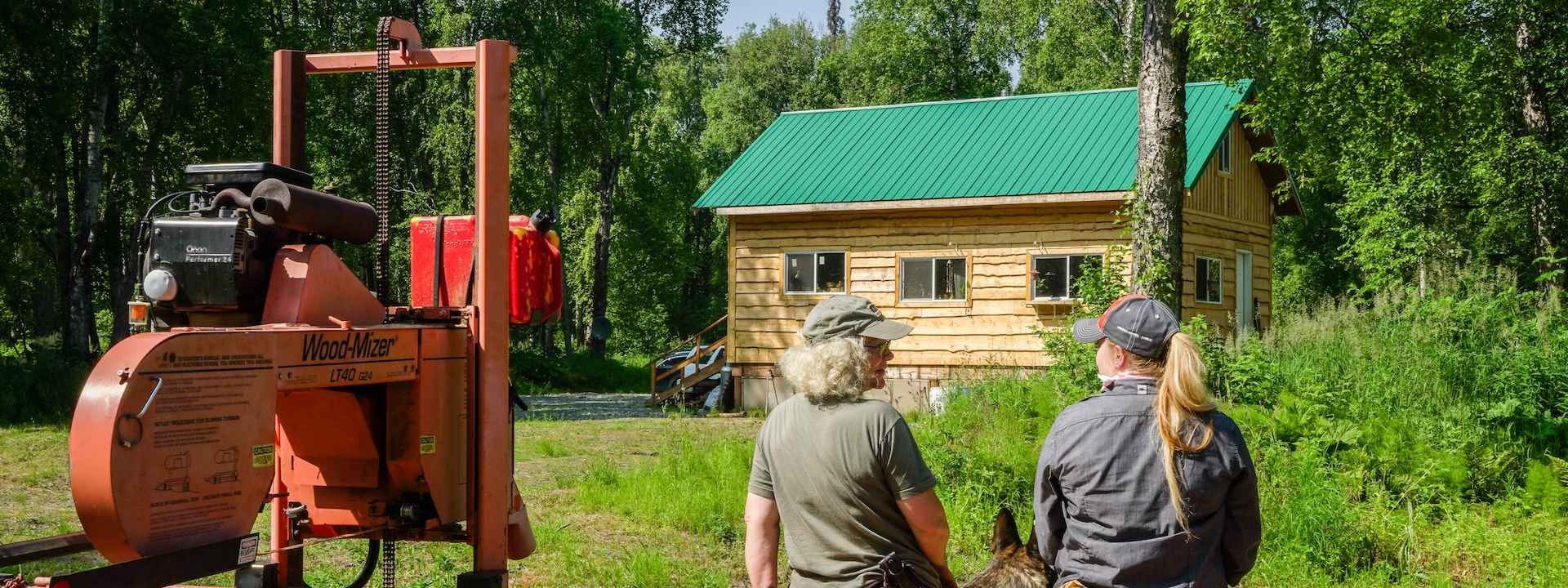 Sawmilling in Alaska