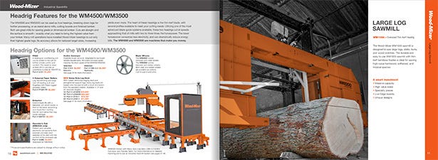 Industrial Catalogue Spread