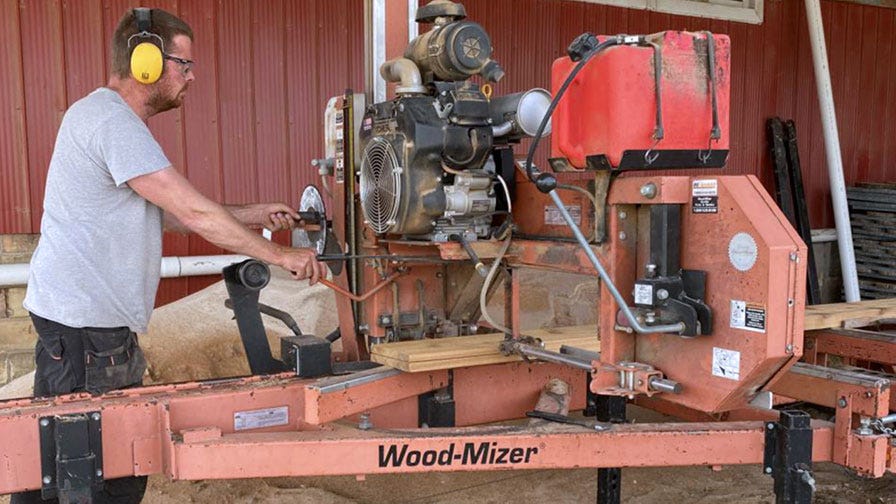 Rustic and Reclaimed sawmilling