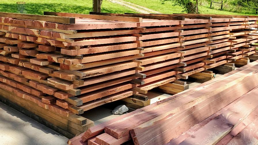 Narrow Gate cedar boards