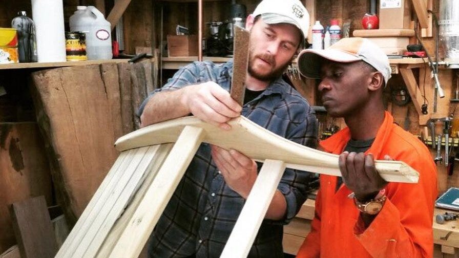 Narrow Gate woodworking training