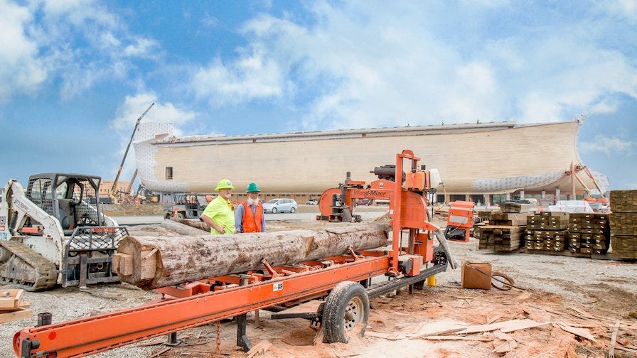 Ark Encounter Wood-Mizer Sawmill