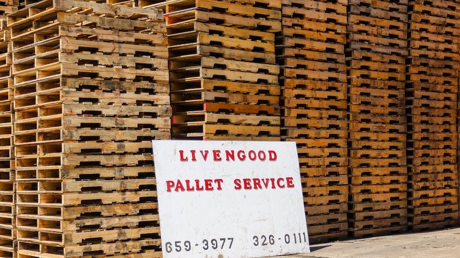 Livengood Pallet sign