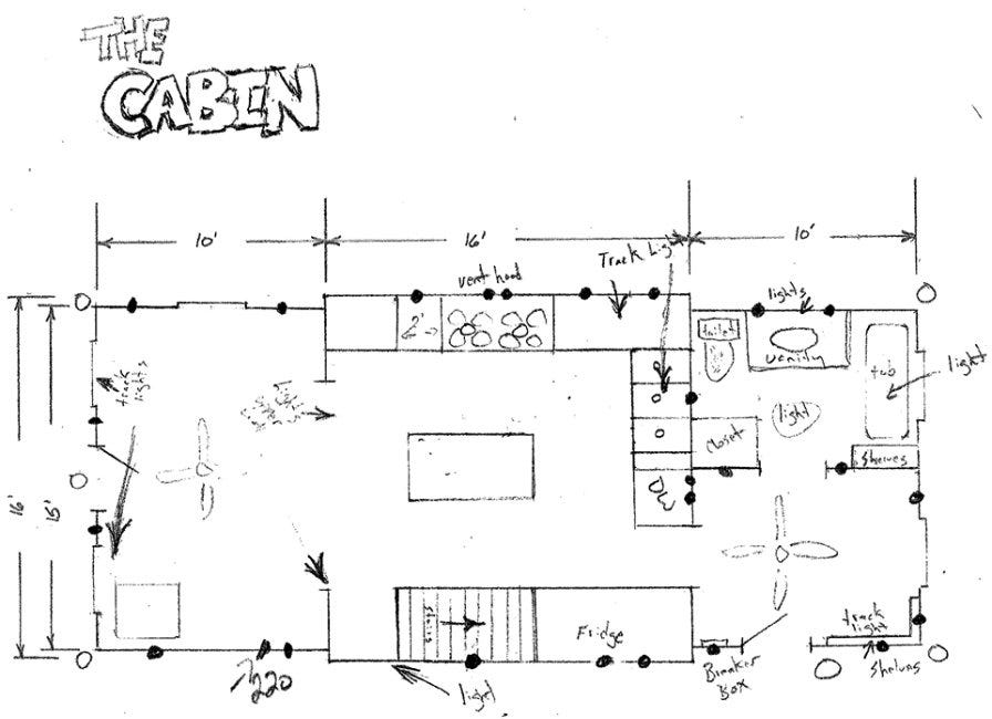 Billy Reeder Cabin Plan