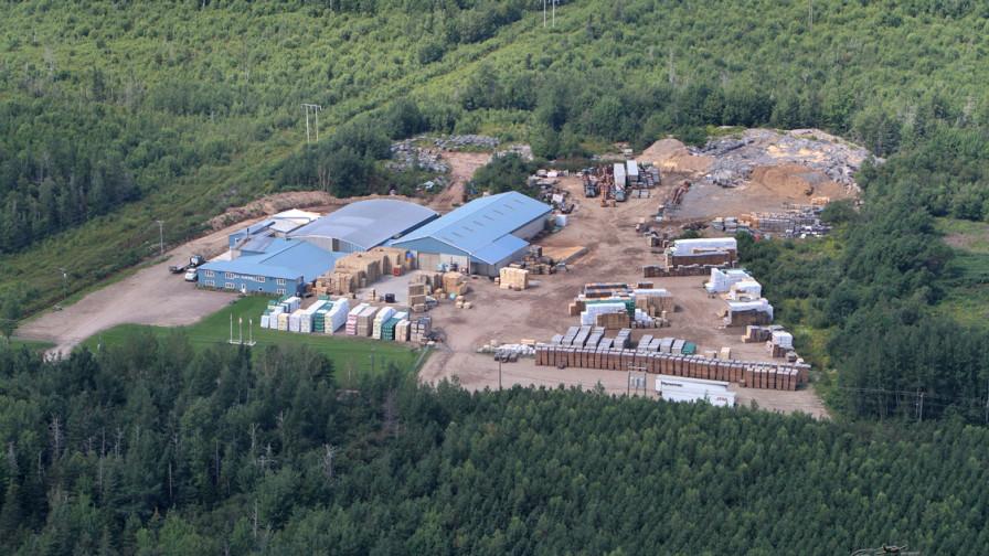 GL Wood Products facility in Canada